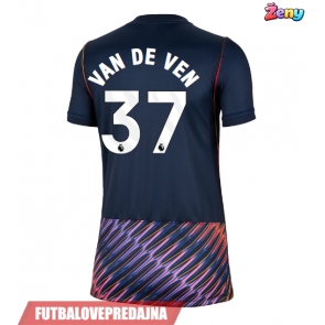 Lacne Ženy Futbalové dres Tottenham Hotspur Micky van de Ven #37 2026-27 Krátky Rukáv - Preč